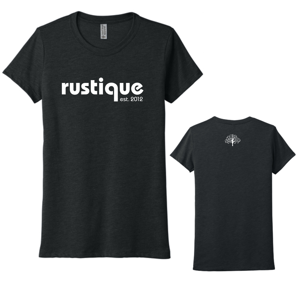 Women's Tee with Back Locker Tag